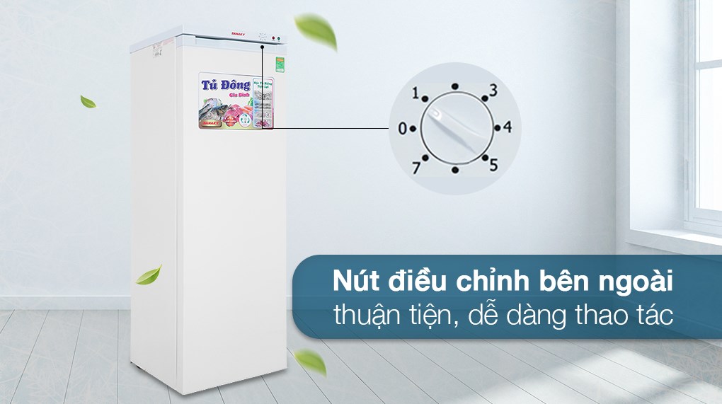 Tủ đông Sanaky 213 lít TD.VH230VD 