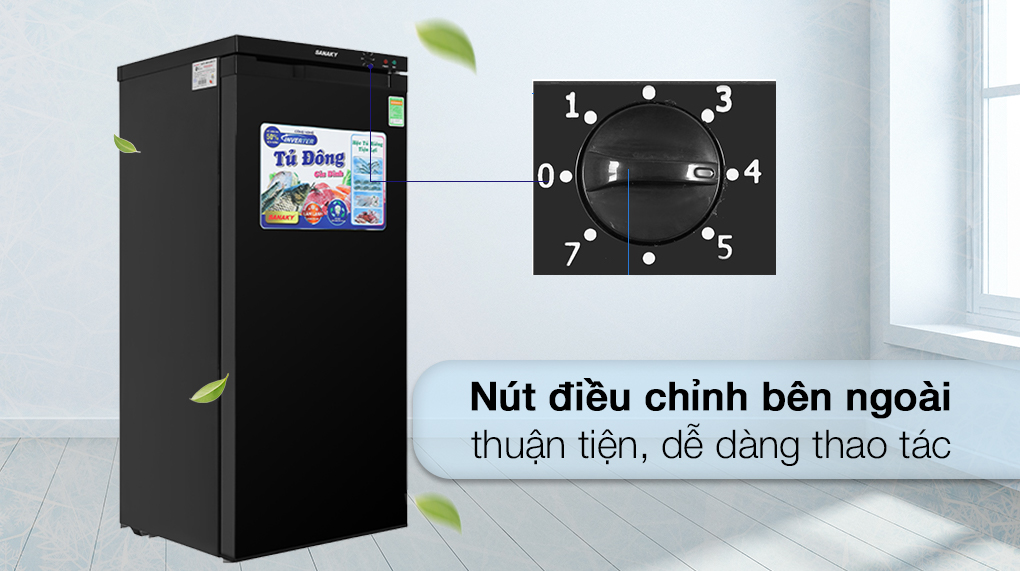 Tủ đông Sanaky Inverter 213 lít TD.VH230VD3 