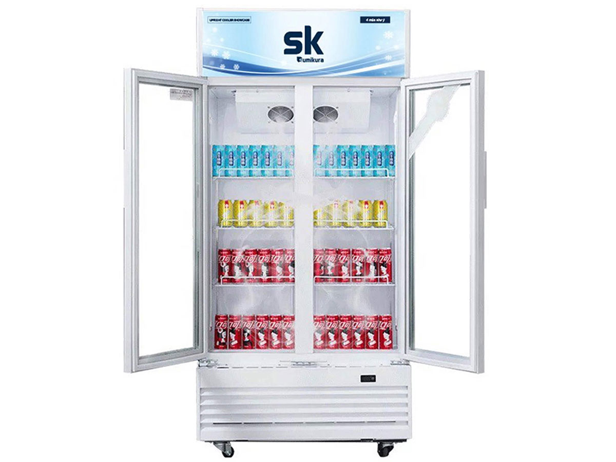 Tủ mát 2 cánh Sumikura SKSC-802WG2/HW 700 lít