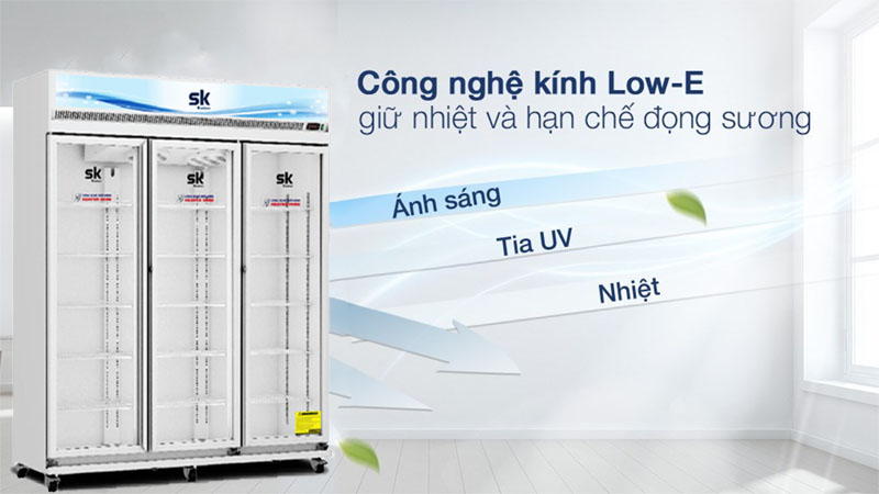 Tủ mát Sumikura SKSC-1350HW3 (3 cánh, 1.350 lít)