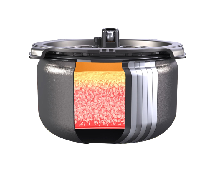 Nồi cơm điện tử cao tần áp suất Tiger JPK-W10W 1 lít