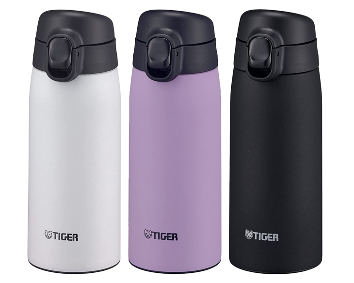 Bình giữ nhiệt  nắp bật 350ml Tiger MCT-K035 KK/VT/WT