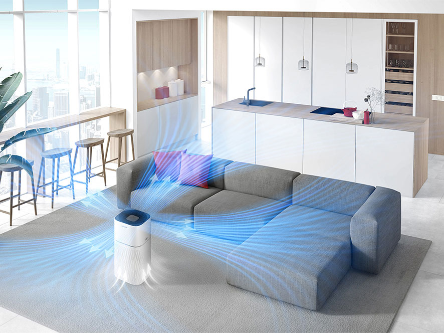 Máy lọc không khí Hitachi EP-TZ50 48m2