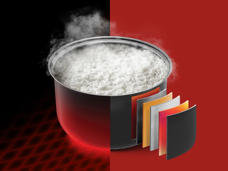 Nồi cơm điện tử Hitachi 1.8 lít RZ-R18XN