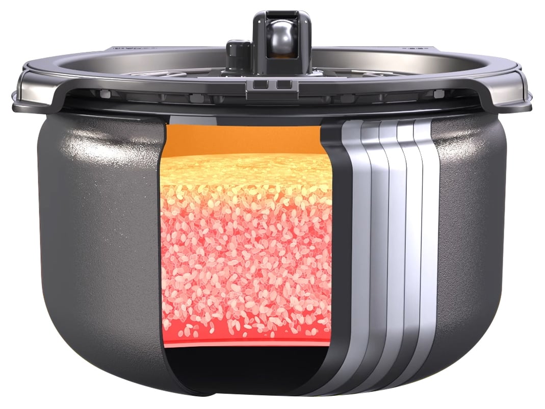 Nồi cơm điện tử cao tần áp suất Tiger JPK-W18W 1.8 lít