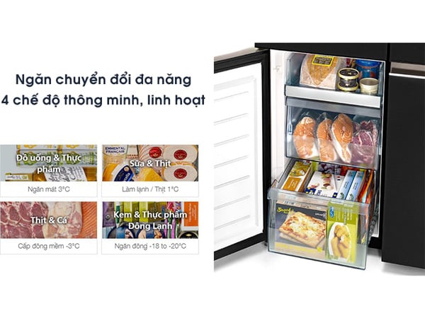 Tủ lạnh Hitachi Inverter 569 lít R-WB640VGV0X - MIR