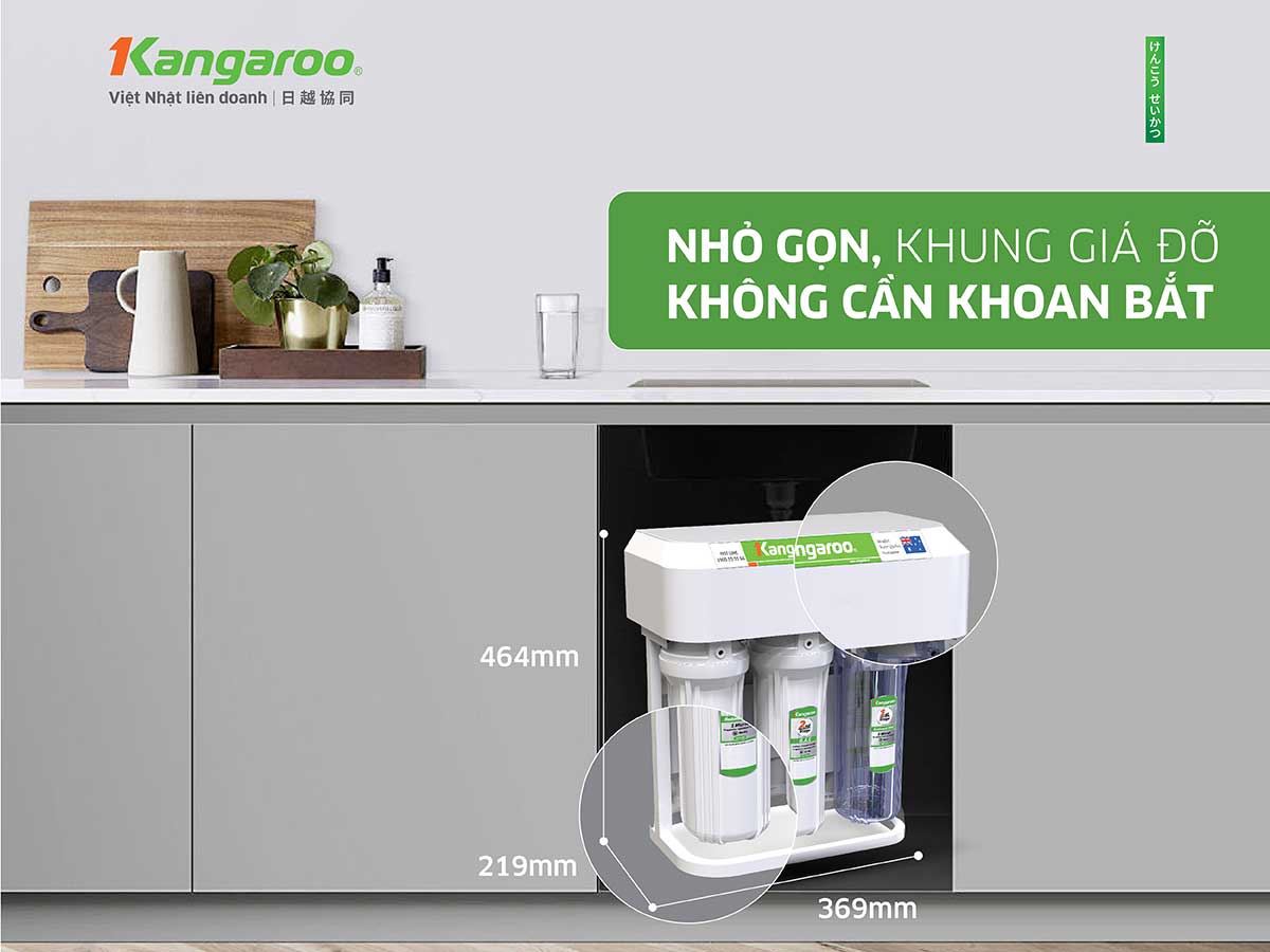 Máy lọc nước Kangaroo Hydrogen KGHP10K2