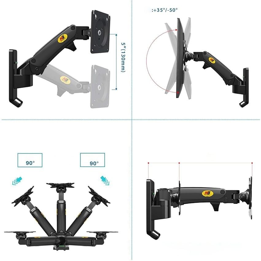 Giá treo màn hình North Bayou M2 | 17 - 27 inch