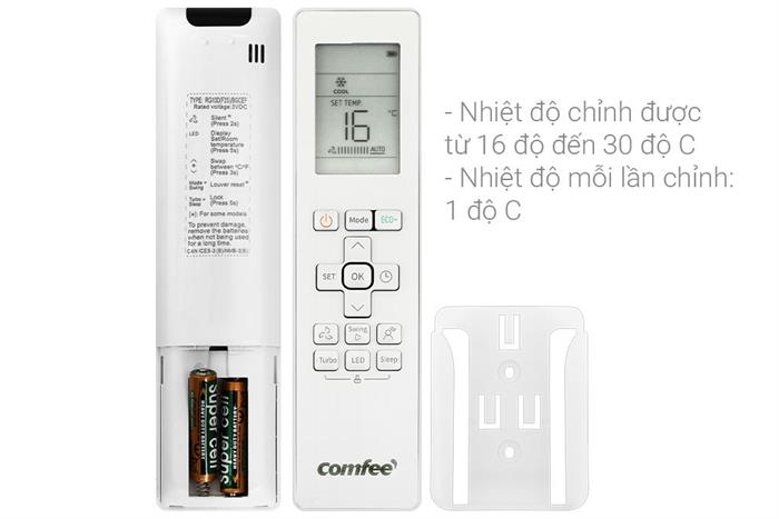 Máy lạnh Comfee Inverter 1 HP CFS-10VGDF
