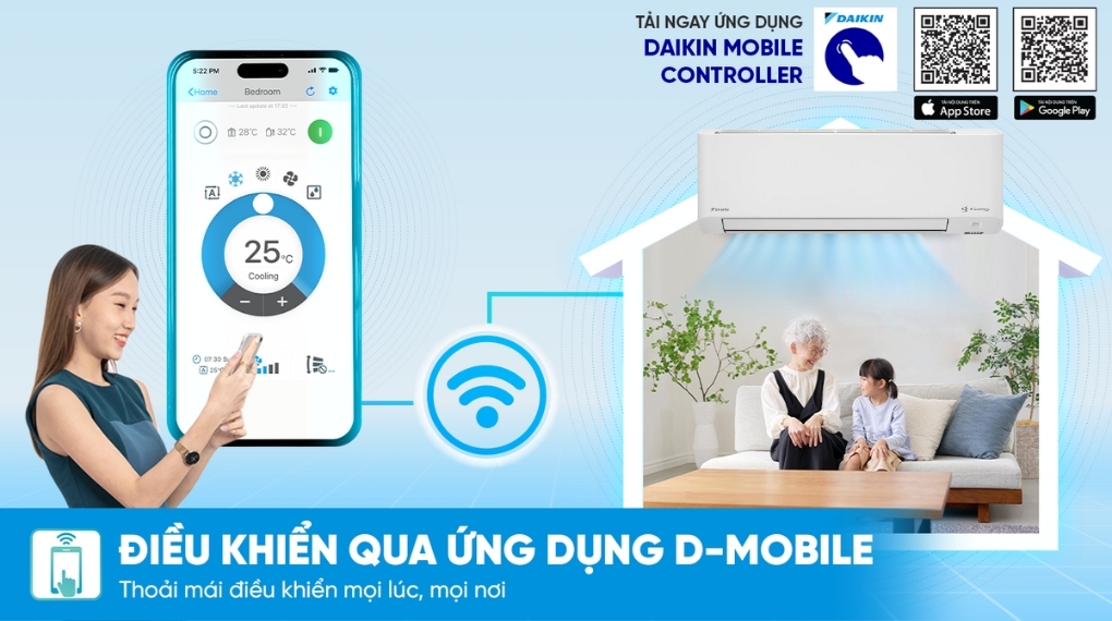 Máy lạnh Daikin Inverter 1.5 HP FTKY35ZVMV