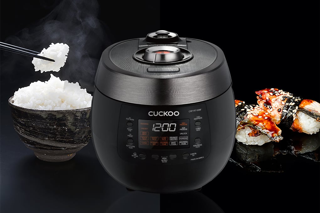 Nồi cơm áp suất điện tử 1.8 lít Cuckoo CRP-RT1008F/BKTSVNCV