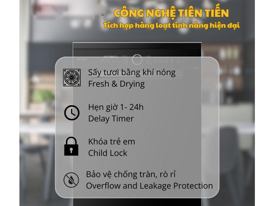 Máy rửa bát GrandX SMS8GX89B