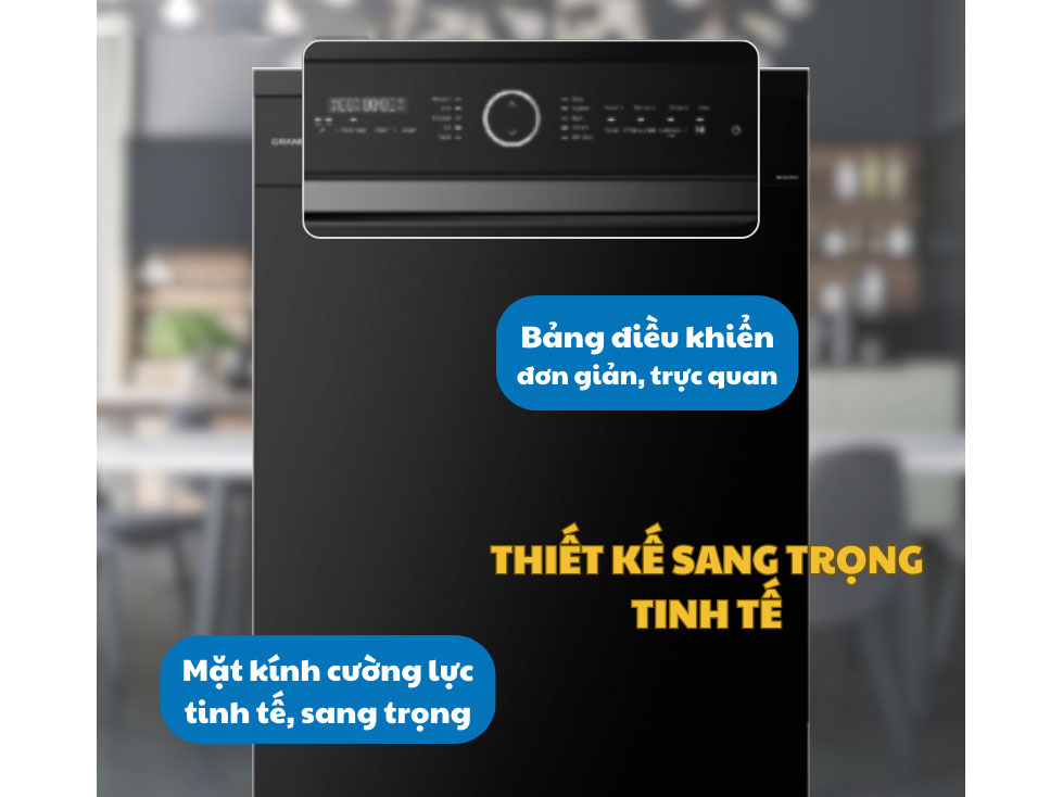 Máy rửa bát GrandX SMS8GX89B