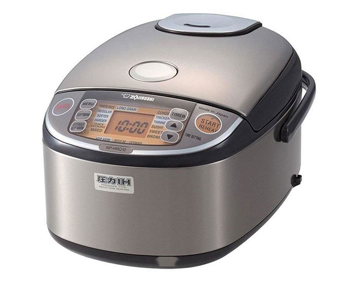 Nồi cơm điện tử áp suất cao tần Zojirushi NP‐HRQ10-XT - 1 lít