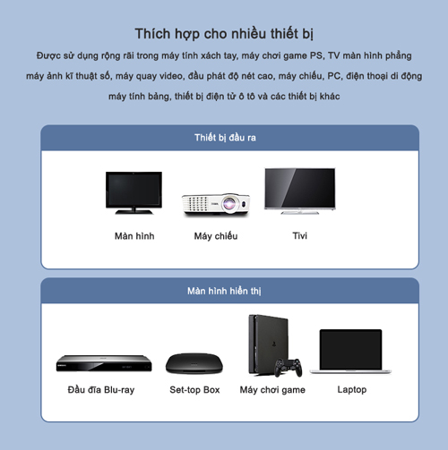 Bộ chia HDMI 1 vào 2 ra 4K Dtech DT-7212