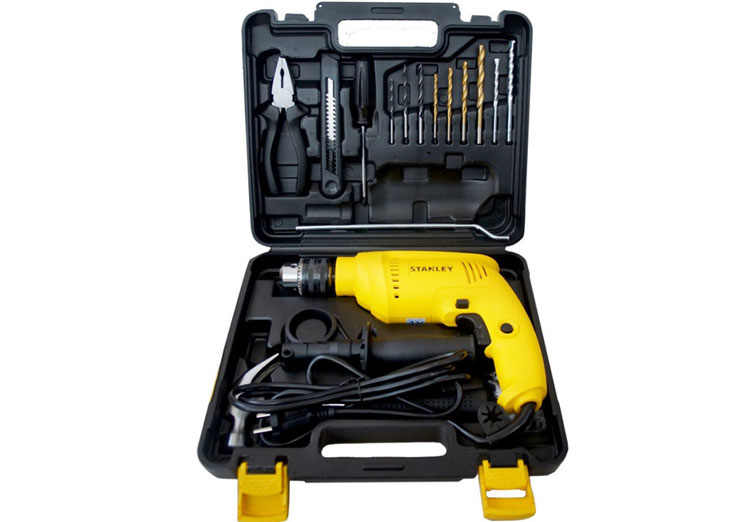 Bộ máy khoan động lực Stanley SDH600KV kèm 13 phụ kiện
