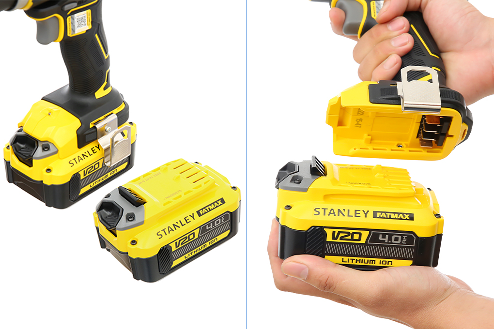 Máy khoan động lực dùng pin 20V FATMAX Stanley SBD721M2K