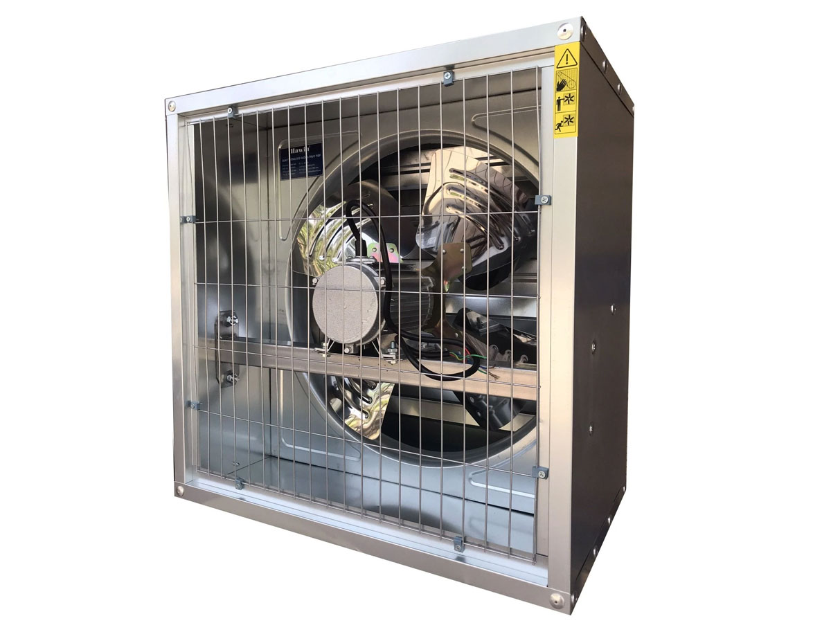 Quạt thông gió vuông trực tiếp HawinCo HSB 600