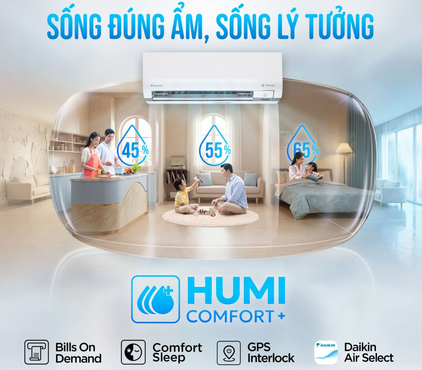 Điều hòa Daikin Inverter 1HP FTKM25AVMV - RKM25AVMV 