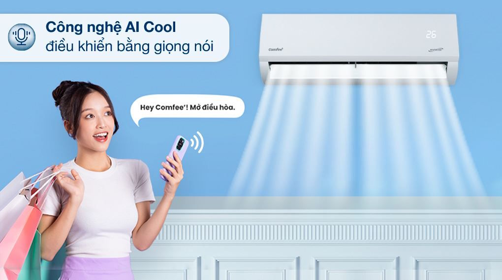 Máy lạnh Comfee Inverter 1.5 HP CFS-13VGX