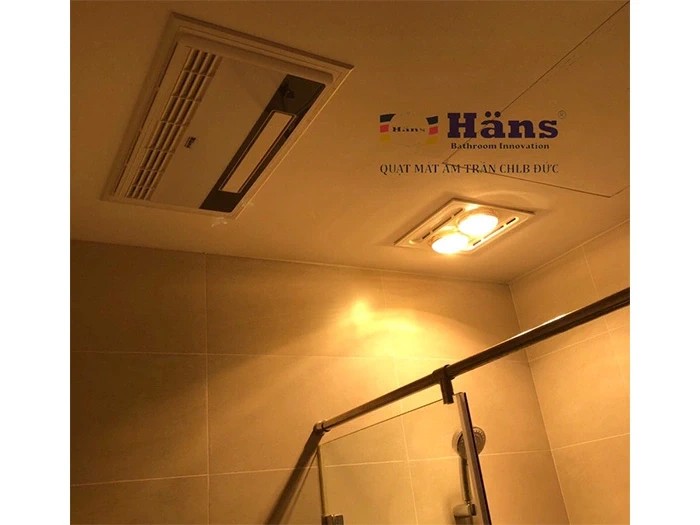  Quạt mát âm trần tích hợp thông gió Hans H20R
