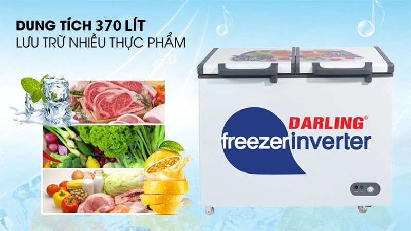 Tủ đông 1 ngăn Inverter Darling DMF-3799AXI-1