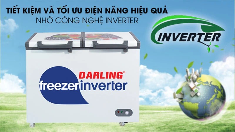 Tủ đông 1 ngăn Inverter Darling DMF-3799AXI-1