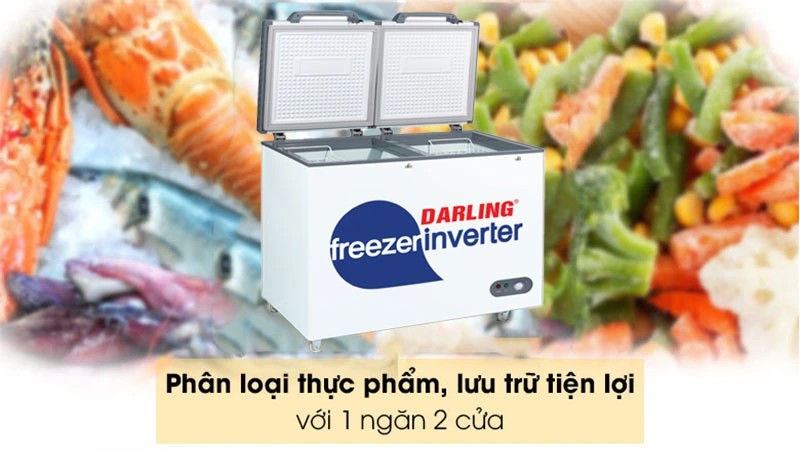 Tủ đông 1 ngăn Inverter Darling DMF-4799AXI-1