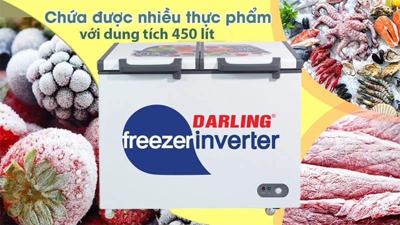 Tủ đông 1 ngăn Inverter Darling DMF-4799AXI-1