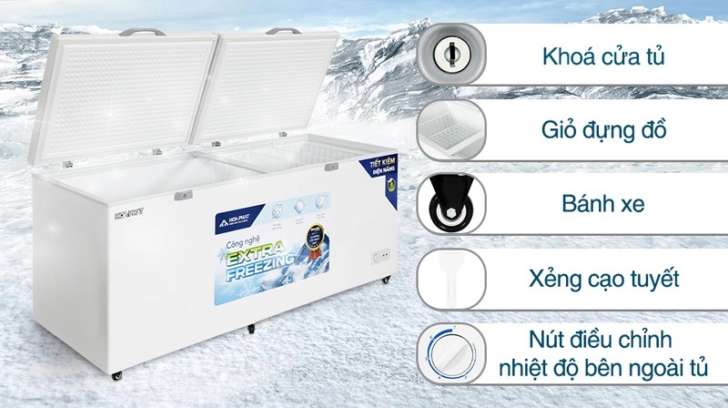 Tủ đông Hòa Phát HPF AD6783 783 lít