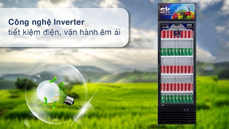 Tủ mát đứng Inverter Sumikura SKSC-450I/FC