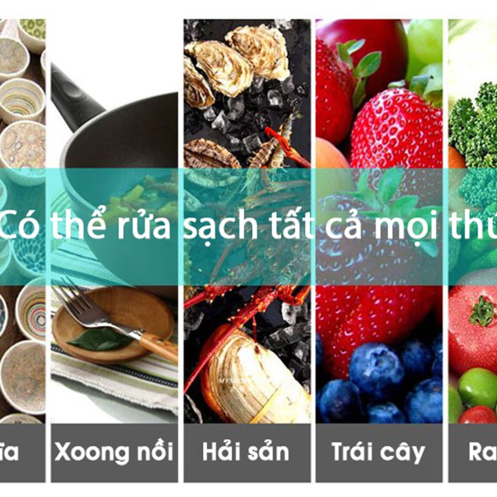 Máy Rửa Chén Bát Công Nghiệp Siêu Âm Texgio TGU-1500XD