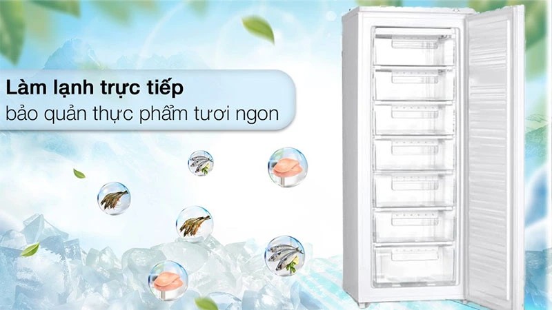 Tủ đông đứng Sanden SFH-0870 245L
