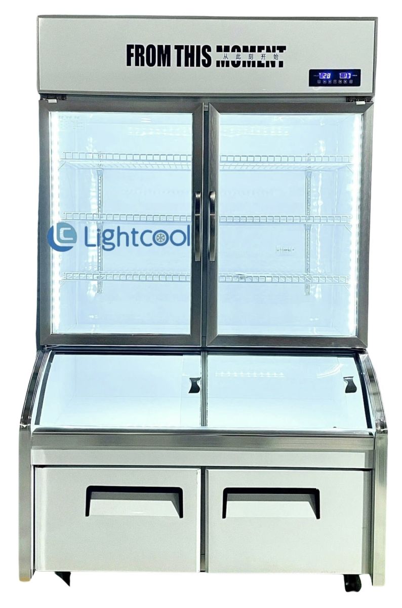 Tủ đông mát 3 cánh tích hợp 3 chế độ Lightcool LS-1800F 1.8M 1103L