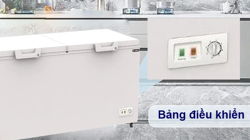 Tủ đông nằm 2 cánh Sanden SCF-0615 508L