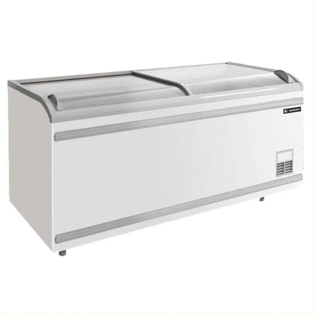 Tủ đông nằm cửa kính cong Sanden SNC-0855 800L