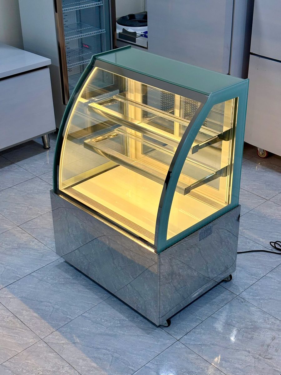 Tủ bánh kem kính cong 90cm Lightcool DG-900Y 288L
