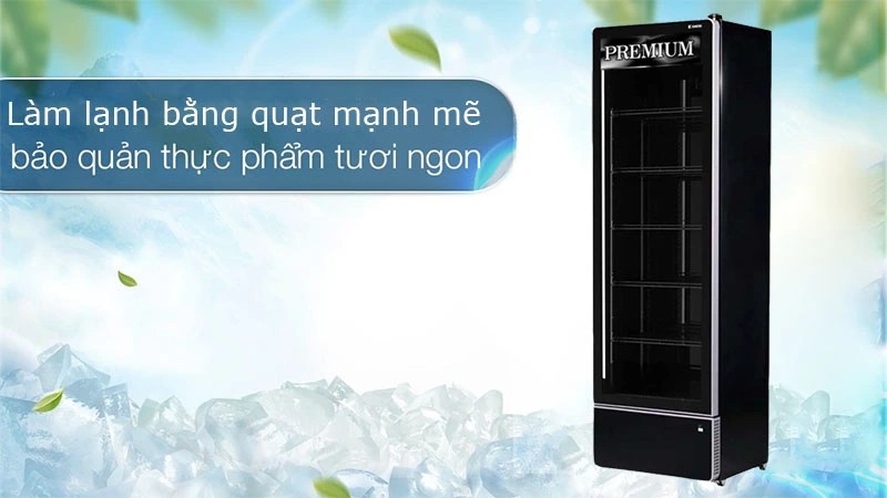 Tủ mát cửa kính Inverter Sanden SPB-1000P Premium 405L