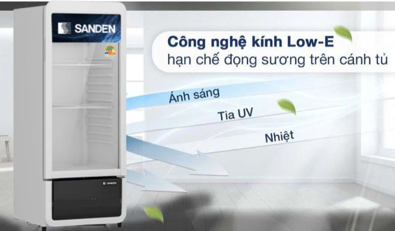 Tủ mát 1 cánh Sanden SPC-0250 194L