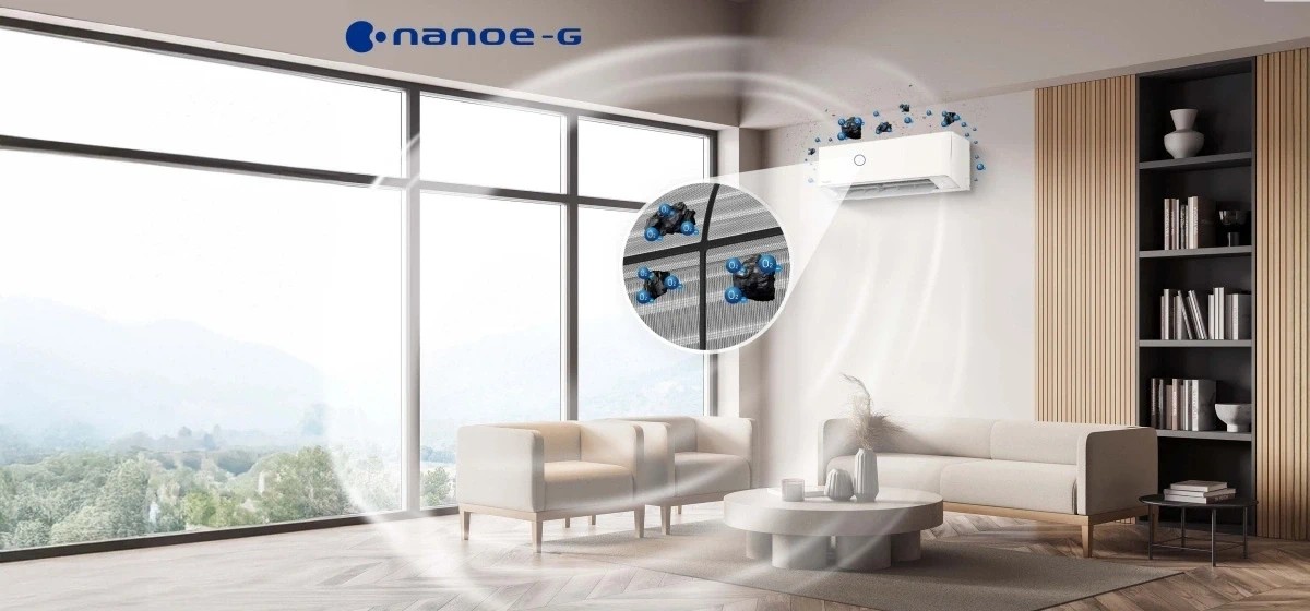 Điều hòa 1 chiều Panasonic 2.5HP CU/CS-N24AKH-8