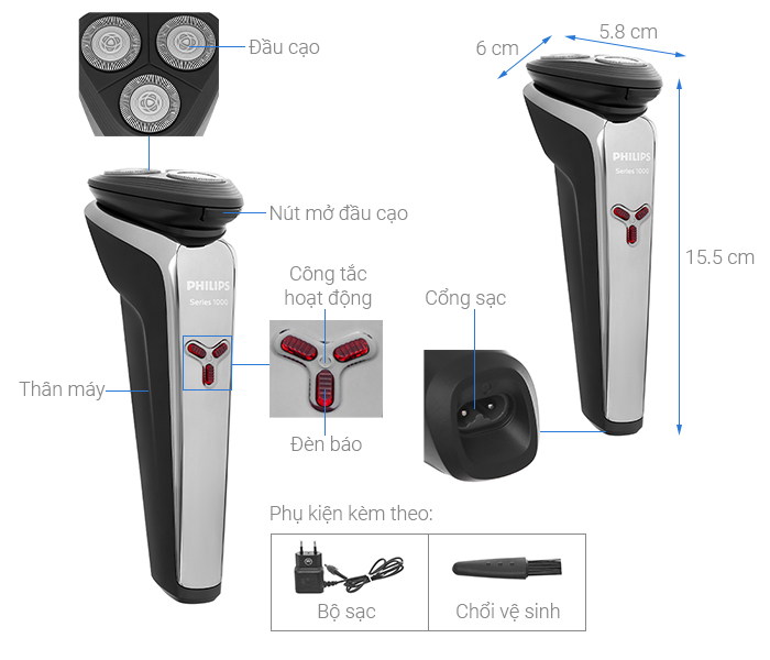 Máy cạo râu Philips S1301/02