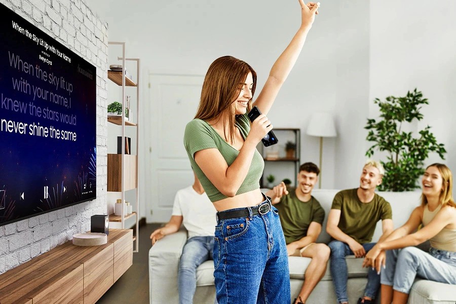 Smart Tivi Mini LED Samsung AI 4K 75 inch UA75M77HA MODEL 2026