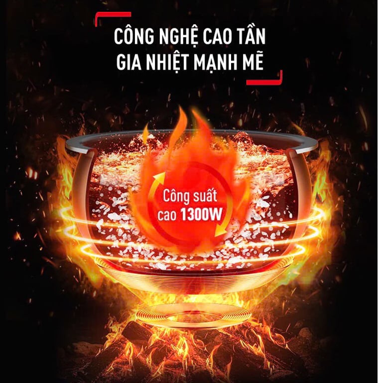 Nồi cơm điện cao tần Tefal 1.5 lít RK8131Y0