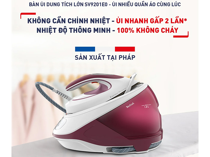 Bàn ủi hơi nước Tefal SV9201E0
