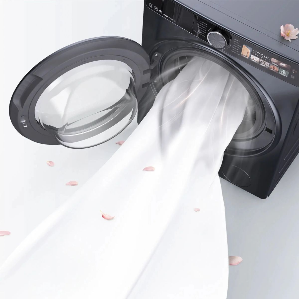 Máy giặt sấy Toshiba Inverter TWD-T25BZP140MWV(MG)