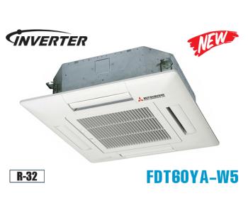 Điều hòa âm trần 4 hướng Mitsubishi Heavy Inverter 21000Btu FDT60YA-W5 (điều khiển dây)