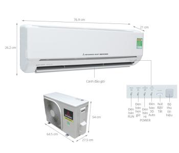 Điều hòa Mitsubishi Heavy 1.5HP SRK/SRC12CTR-S5