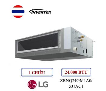 Điều hòa nối ống gió LG Inverter 2.5 HP ZBNQ24GM1A0 - Áp suất tĩnh trung bình/cao